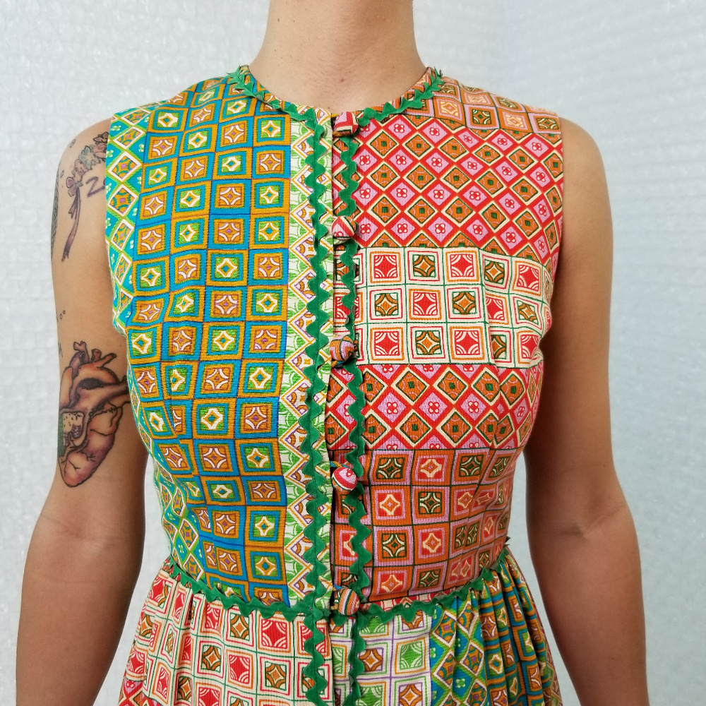 1970s Tori Richard Honolulu maxi dress